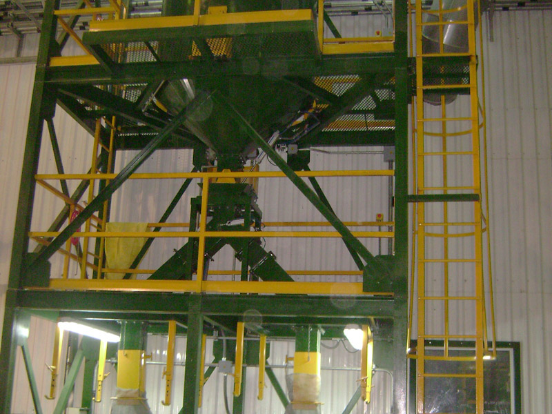 estructura de balanza de pesaje